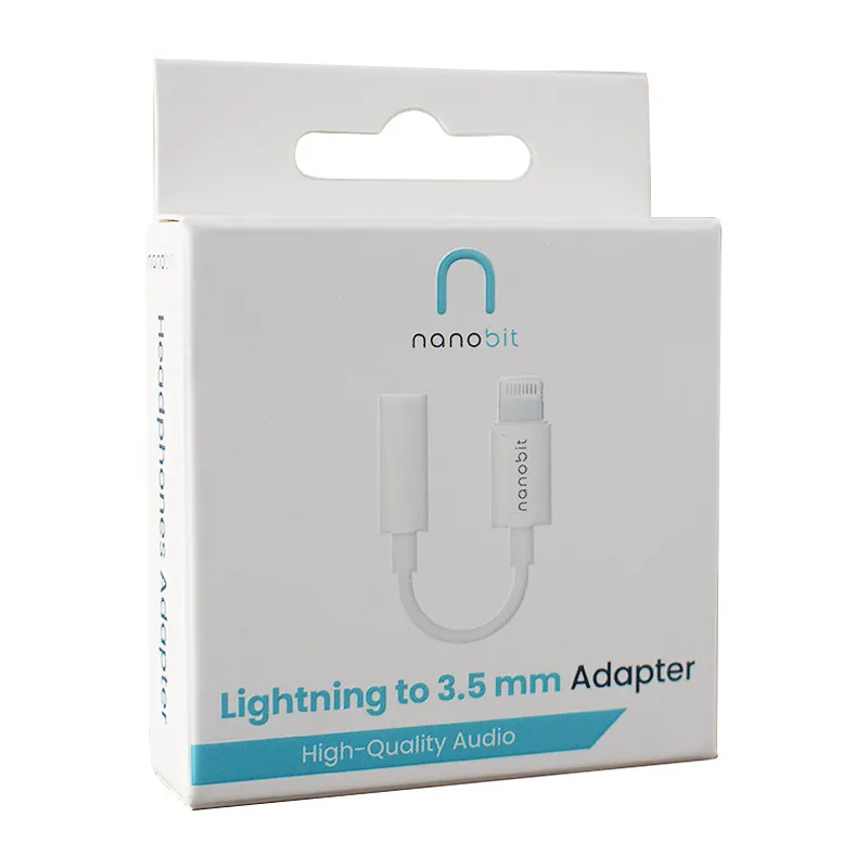 Adapter za slušalice Nanobit NB306 Lightning na 3/5 mm