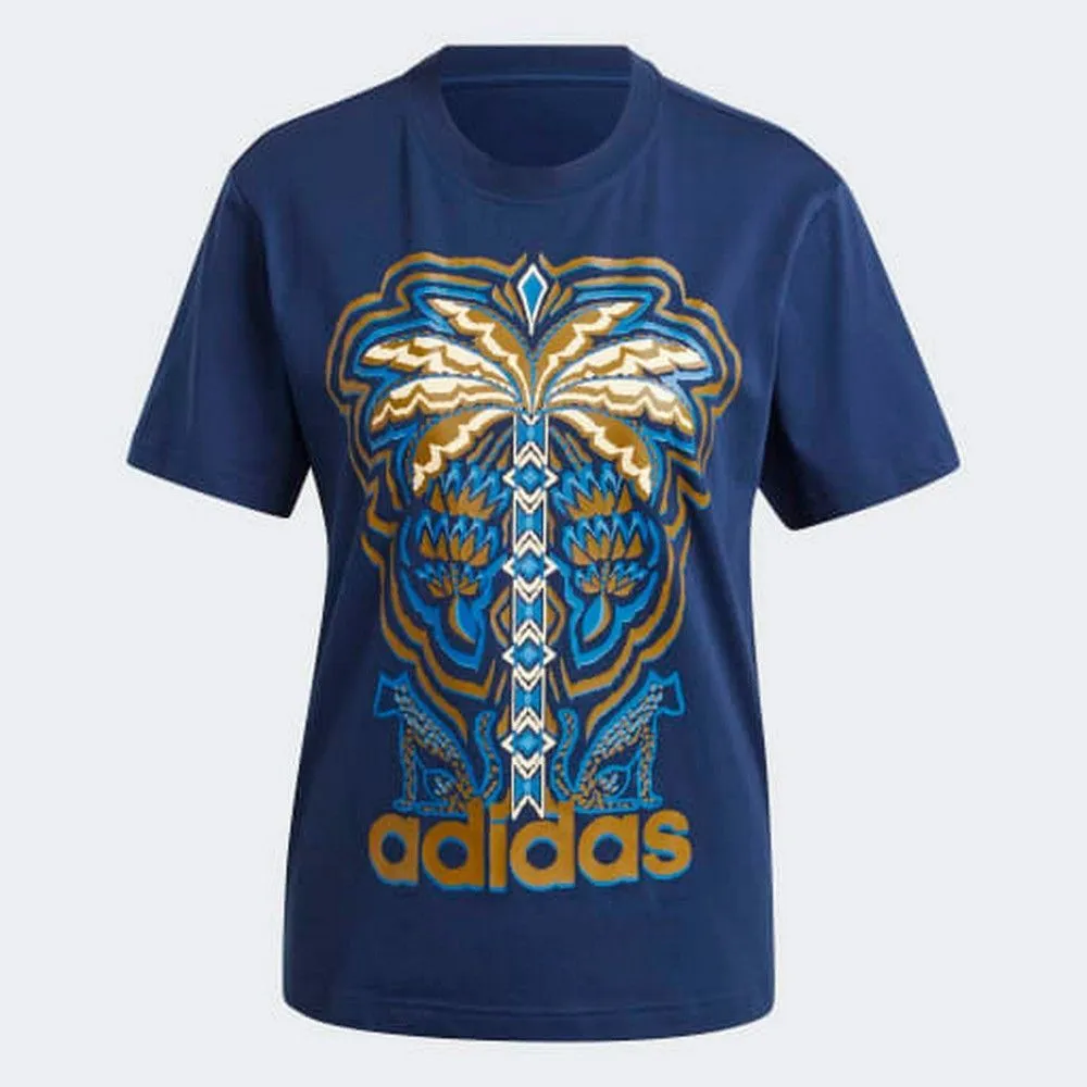 ADIDAS Majica kratak rukav farm rio graphic tee W