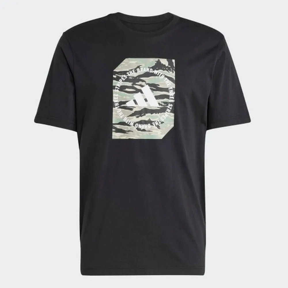 ADIDAS Majica kratak rukav m c camo box t  M