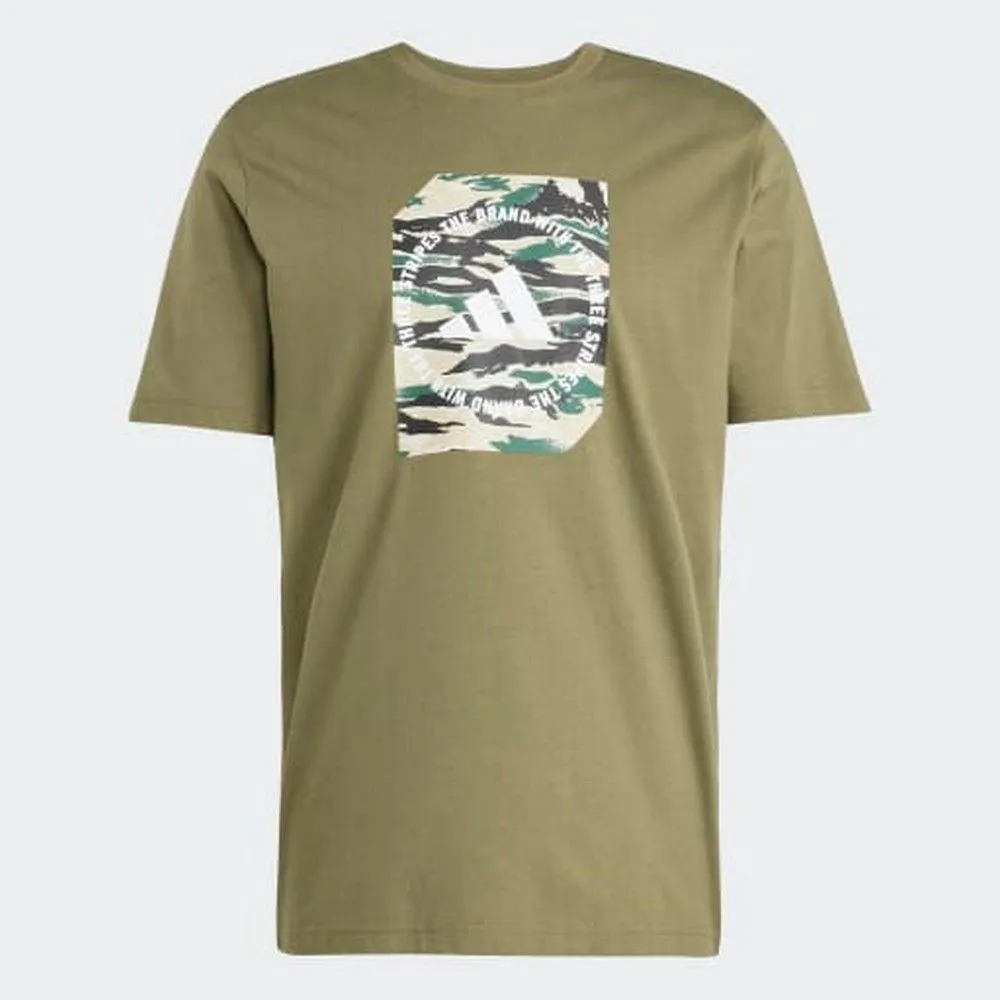 ADIDAS Majica kratak rukav m c camo box t  M