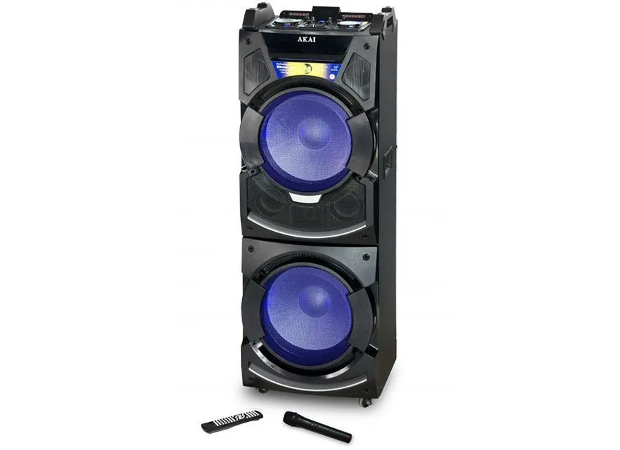 AKAI Bluetooth zvučnik DJ-S5H PODNI, crna