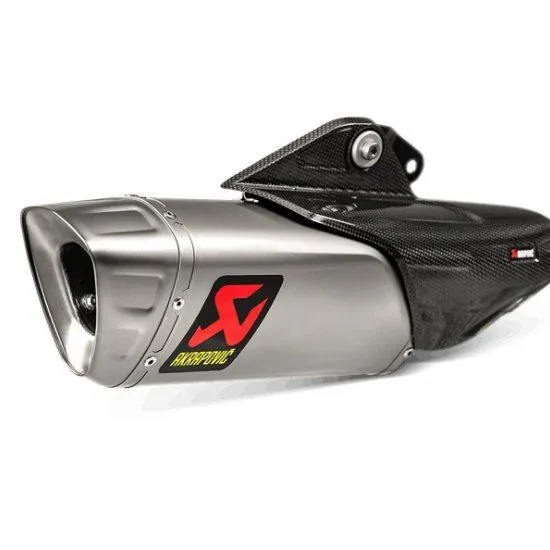 AKRAPOVIČ Slip-on line titan s-y10so18-haplt