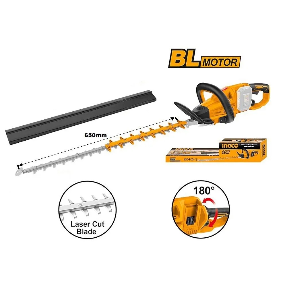 Akumulatorski trimer za živu ogradu CHTLI40028 INGCO