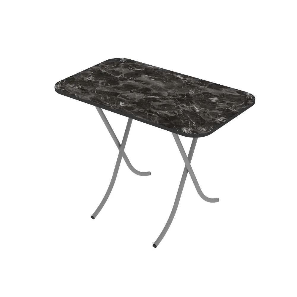 ALESTA Sklopivi sto Crni  mermer  10028CM
