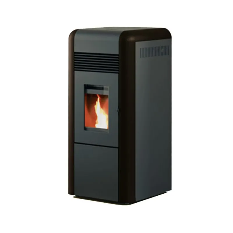 ALFA PLAM Peć na pelet za etažno grejanje Dino/ crna