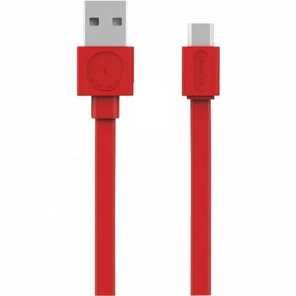 ALLOCACOC DESIGNNEST Flat usb c kab 10453RD/USBCBCl, crveni