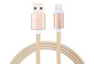 ALPHA STAR Kabl USB2.0 na Micro USB 2M, upleten, zlatna