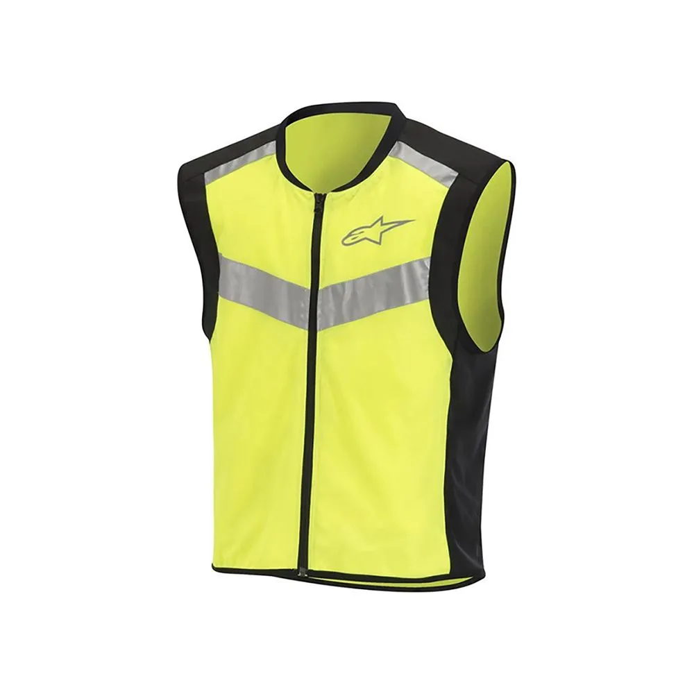 ALPINESTARS Flare neon reflektujući prsluk crn/flu-žut xl