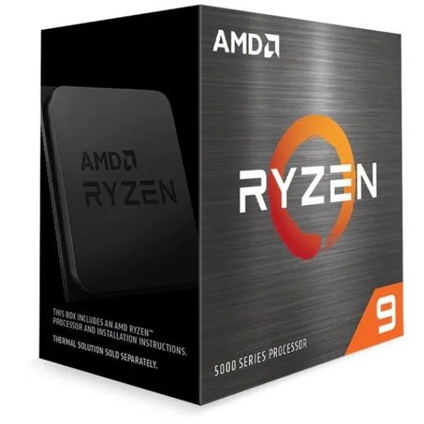 AMD Procesor CPU AM4 Ryzen 9 12 Box WOF 5900X 3,7GHz MAX Boost 4,8GHz 12xCore 70MB 105W