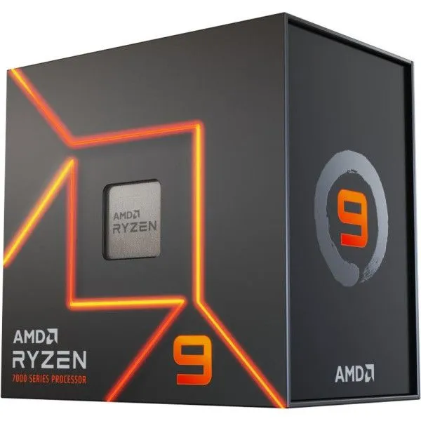 AMD Procesor CPU AM5 Ryzen 9 7900X Box 4,7GHz 12xCore 76MB 170W