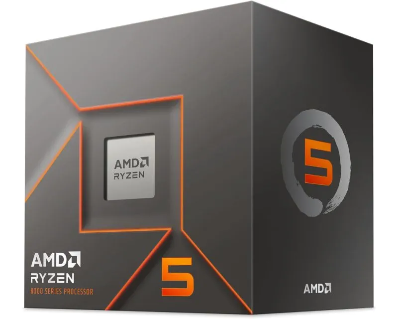 AMD Procesor RYZEN 5 8400F AI do 4.7 GHz BOX