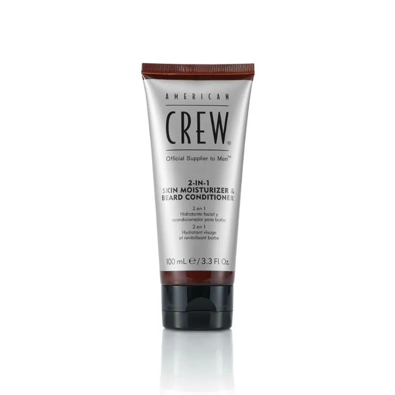 AMERICAN CREW Hidrirajući balzam za lice i bradu Skin Moisturizer&Beard Conditioner, 100 ml