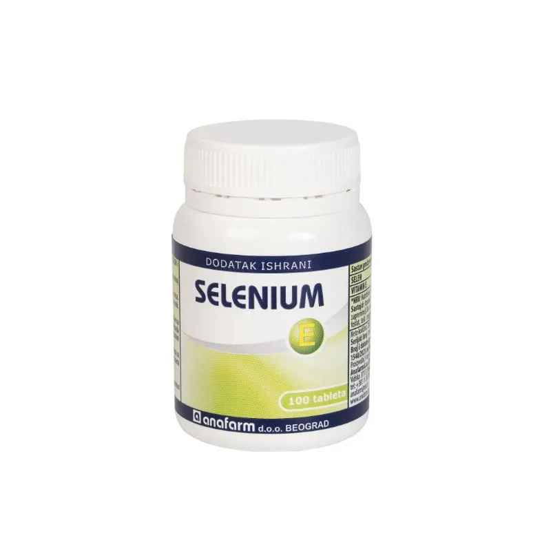 ANAFARM Selenium i vitamin E, 100 tableta