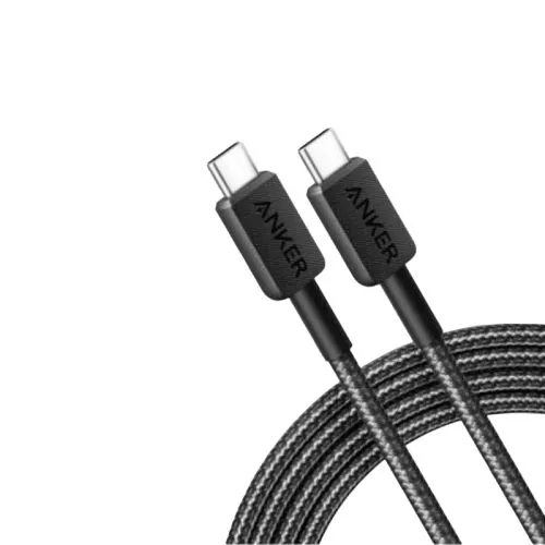 ANKER 322 TypeC na TypeC kabl pleteni 1.8m/ crna
