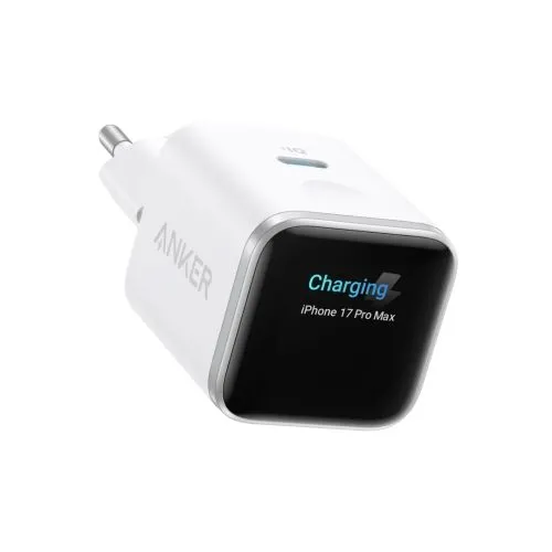 ANKER Nano kućni punjač sa ekranom 45W/ Type C/ bela