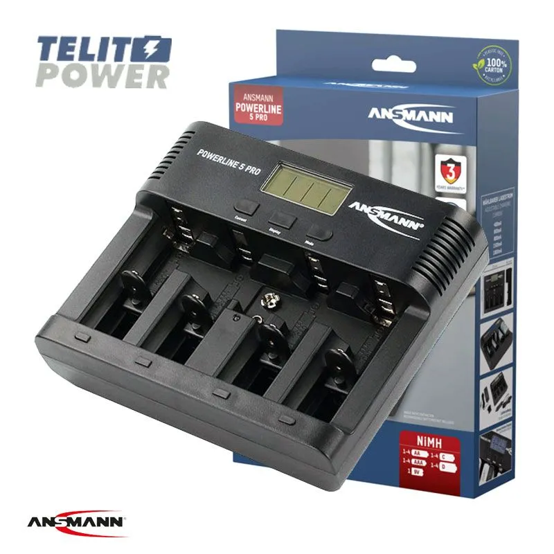 ANSMANN NiMH / NiCd punjač baterija POWERLINE 5 PRO
