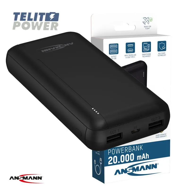 ANSMANN Powerbank 20000mAh PB212 - ANSMANN