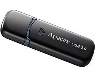 APACER USB flash memorija 64GB AH355 USB 3.0 crni