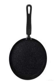 APEX Granitni tiganj za palačinke 24cm/ crna