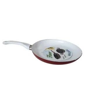 APEX Keramički tiganj za palačinke 24cm/ crvena