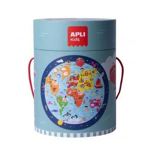 APLI Puzzle kružne - Mapa sveta