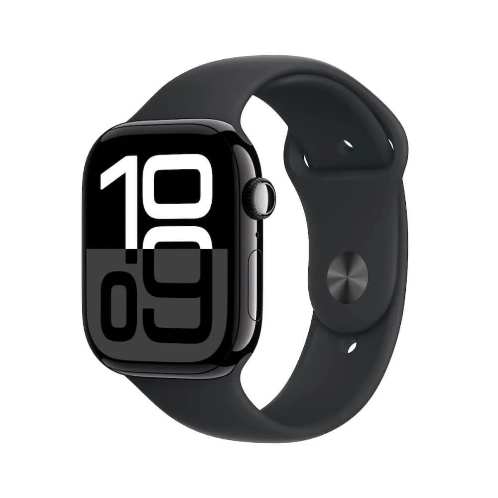 APPLE Pametni sat S10 GPS 42mm Jet Black Alu Case/Black Sport Band/ M/L