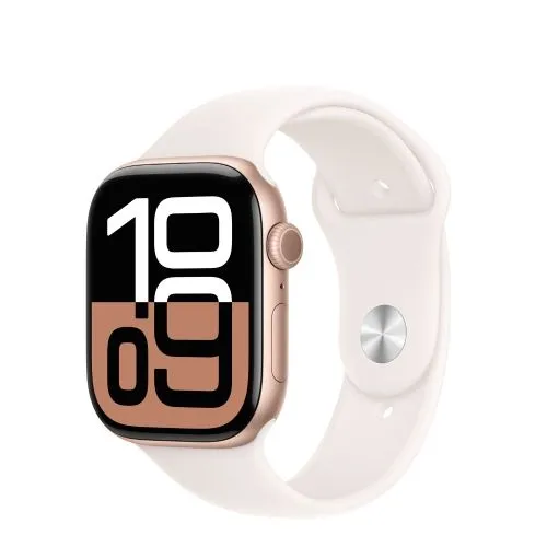 APPLE Pametni sat S10 GPS 42mm Rose Gold Alu Case/Light Blush Sport Band - S/M mwwh3qv/a