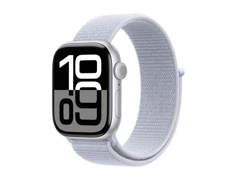 APPLE Pametni sat S10 GPS 42mm/ Silver Alu Case sa Blue Cloud Sport Loop