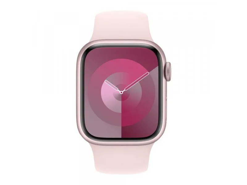 APPLE Pametni sat S9 GPS 41mm Pink Alu Case w Light Pink Sport Band - S/M