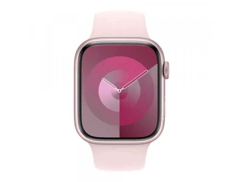 APPLE Pametni sat S9 GPS 45mm Pink Alu Case w Light Pink Sport Band S/M