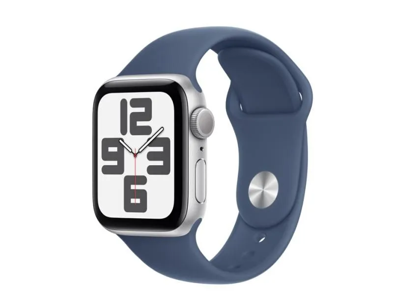 APPLE Pametni sat SE2 v3 GPS 40mm/ Silver Alu Case sa Denim Sport Band - M/L
