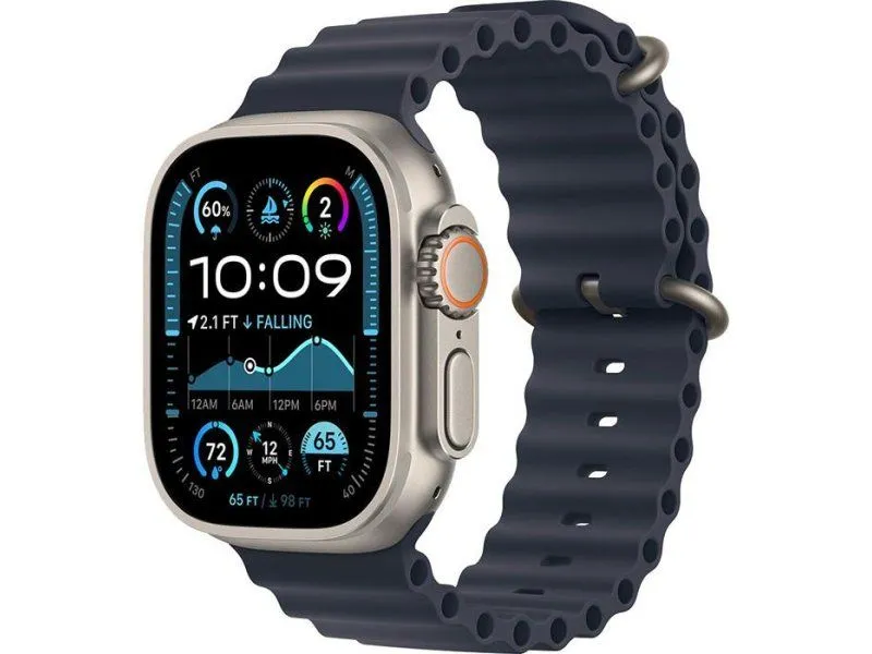 APPLE Pametni sat Ultra2 v2 Cellular 49mm/ Natural Titanium Case sa Navy Ocean Band