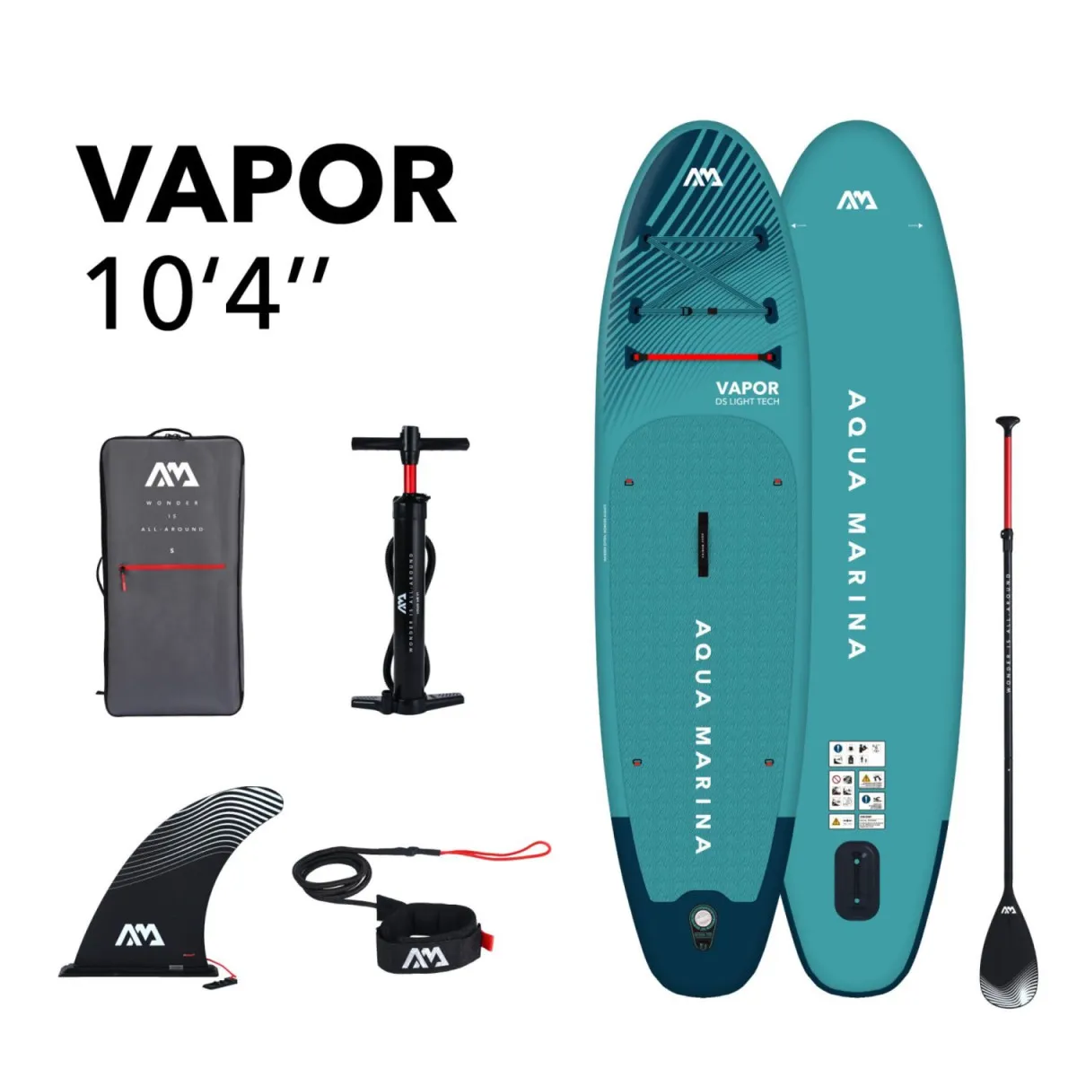 AQUA MARINA Sup set daska VAPOR - Isup  10'4"