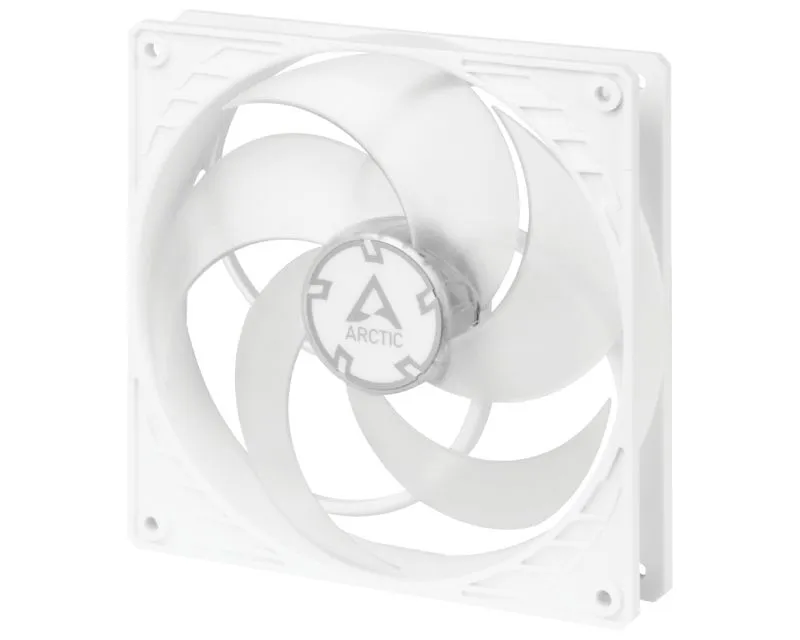 ARCTIC Ventilator transparent P14 PWM 140mm ACFAN00223A, bela