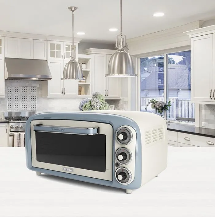 ARIETE Mini rerna VINTAGE AR979BL
