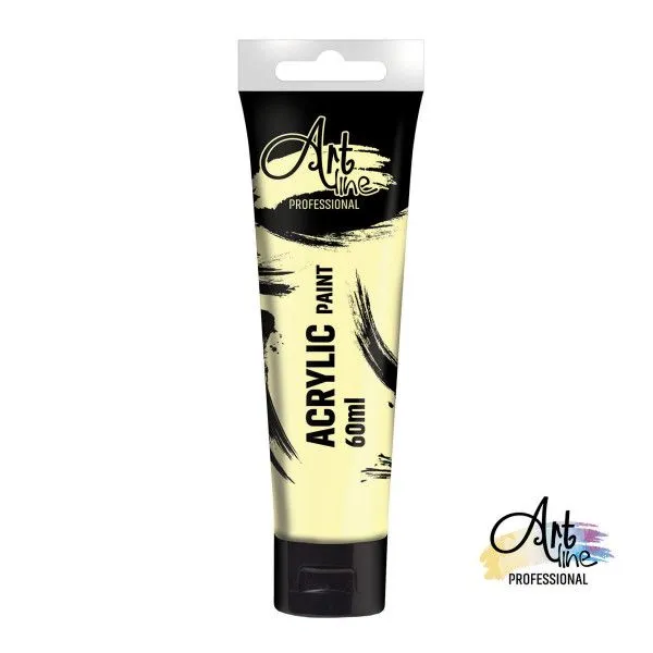 ARTLINE Akrilna bojaYellow pale 60ml -1/1