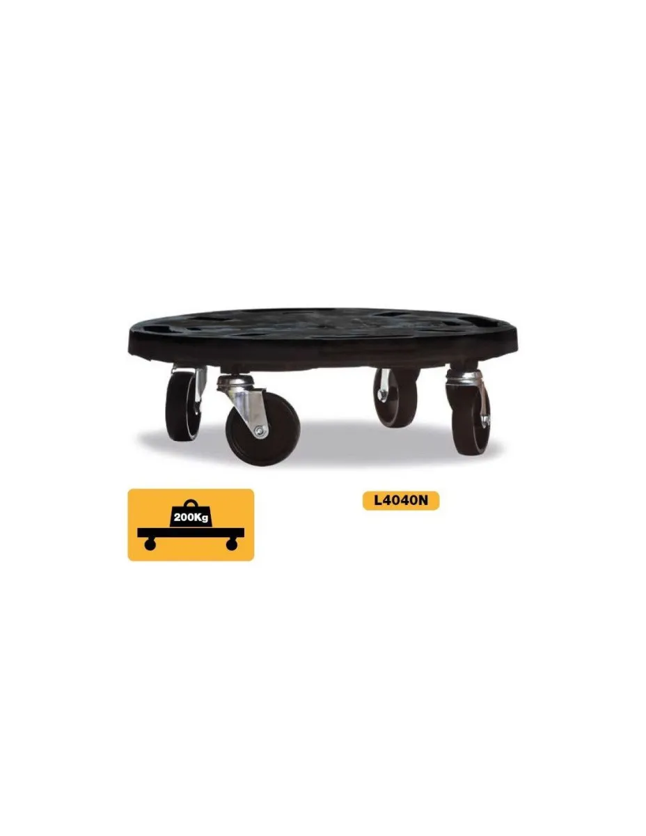 ARTPLAST Transportna platforma L4040N, 400 x 400 x 125 mm, do 275 kg nosivosti
