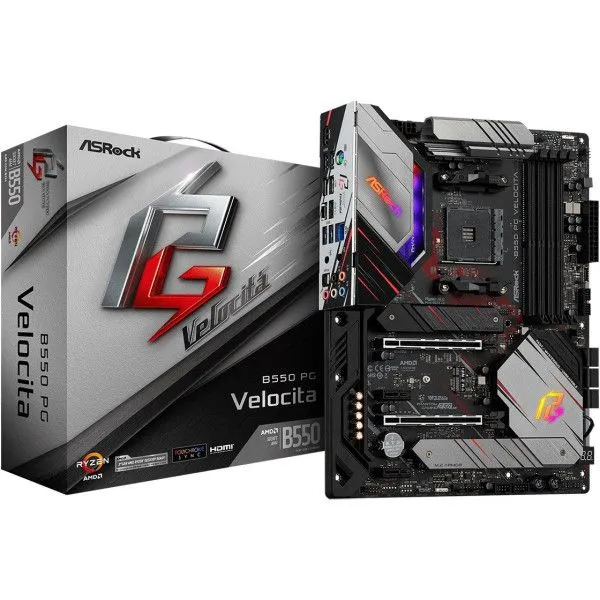 ASROCK Matična ploča MOT AM4 B550 Phantom Gaming Velocita