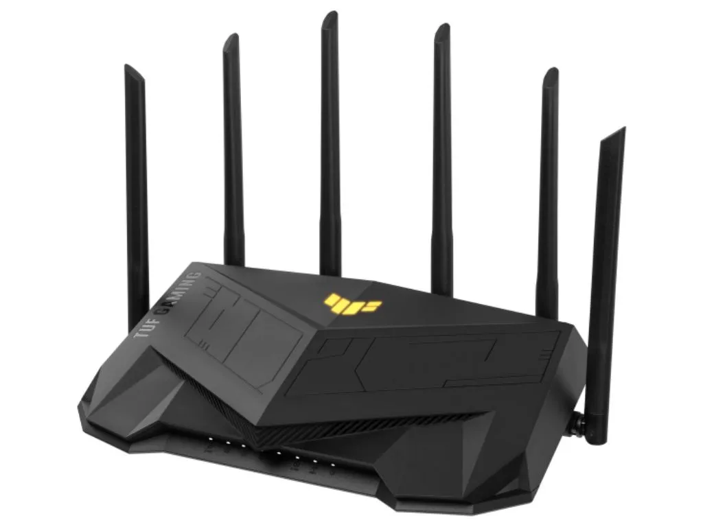 ASUS Bežični ruter TUF-AX6000 Wi-Fi AX6000 1148 Mbps 4804 Mbps USB3.2 6 antena crna