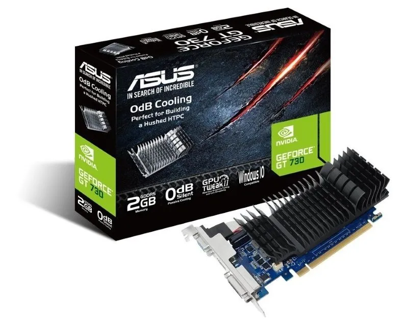 ASUS Grafička karta GT 730 2GB 64bit GT730-SL-2GD5-BRK