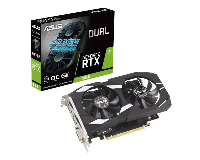ASUS Grafička karta nVidia GeForce RTX 3050 6GB 128bit DUAL-RTX3050-O6G