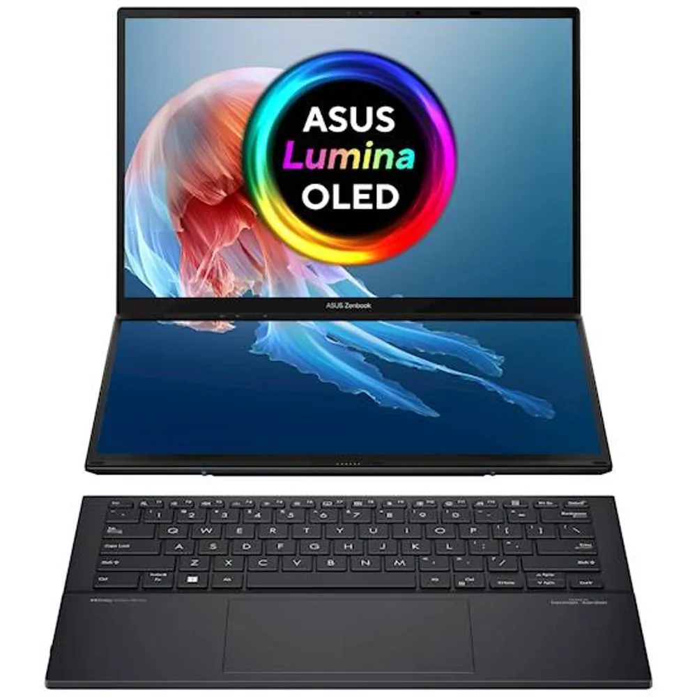 ASUS Laptop ZenBook Duo 14OLED WQXGA Intel U9-185H 32GB 2TB SSD Win11 Home UX8406MA-PZ051W