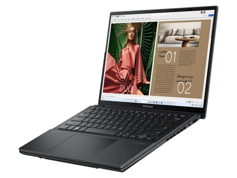 ASUS Laptop Zenbook Duo OLED UX8406MA-PZ192X 14" Touch 3K OLED, Ultra 7 Processor 155H, 16GB 1TB