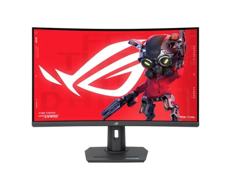 ASUS Monitor 31.5 inča ROG Strix XG32WCMS USB Type-C Gaming zakrivljeni monitor crni