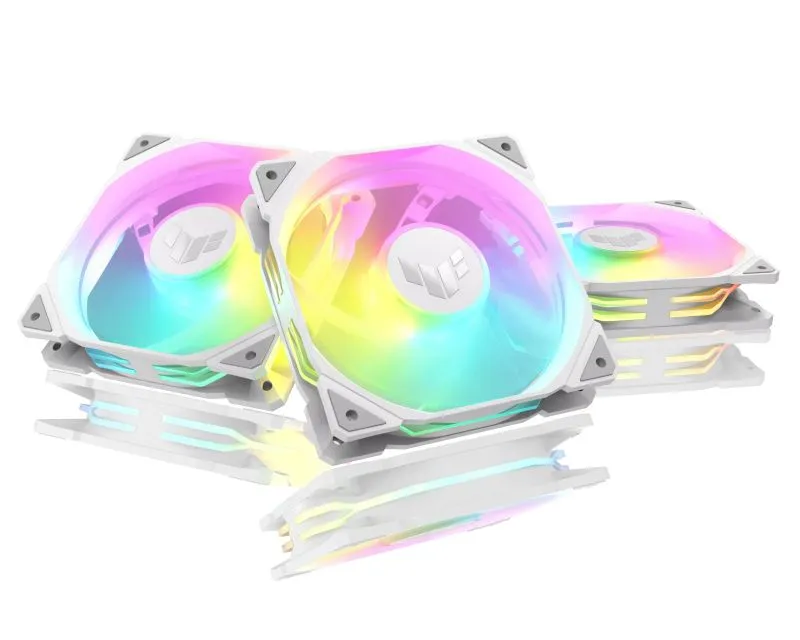 ASUS Ventilator 3u1 TUF Gaming TR120 ARGB Reverse/ bela
