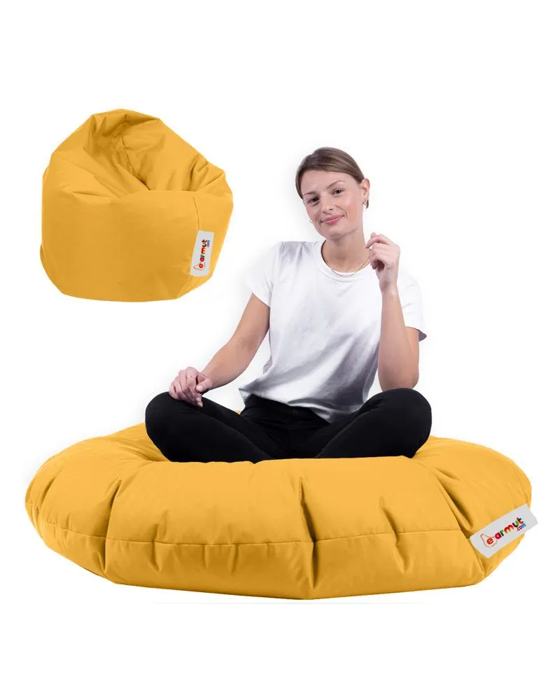 ATELIER DEL SOFA Baštenski layz bag Iyzi 100 Cushion, žuta