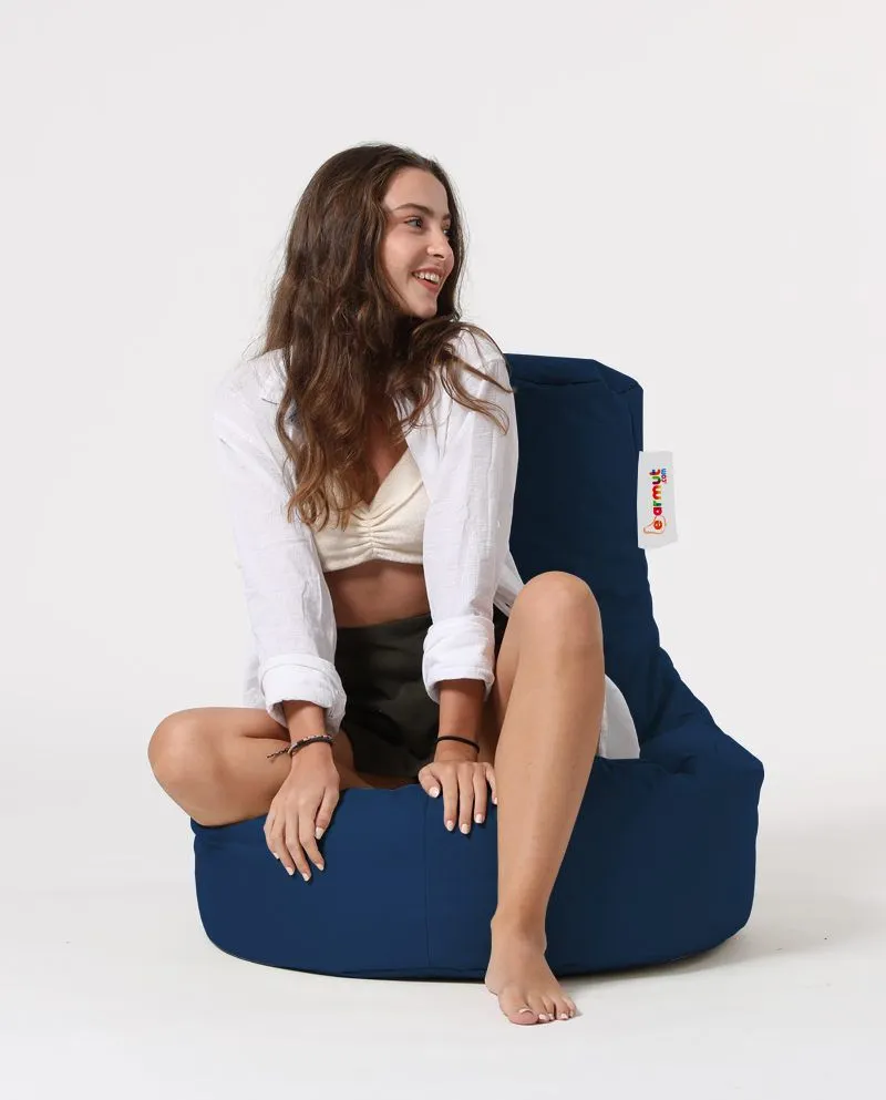 ATELIER DEL SOFA Baštenski layz bag Lina, tamnoplava