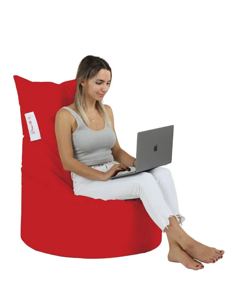 ATELIER DEL SOFA Baštenski lazy bag Balina, crvena