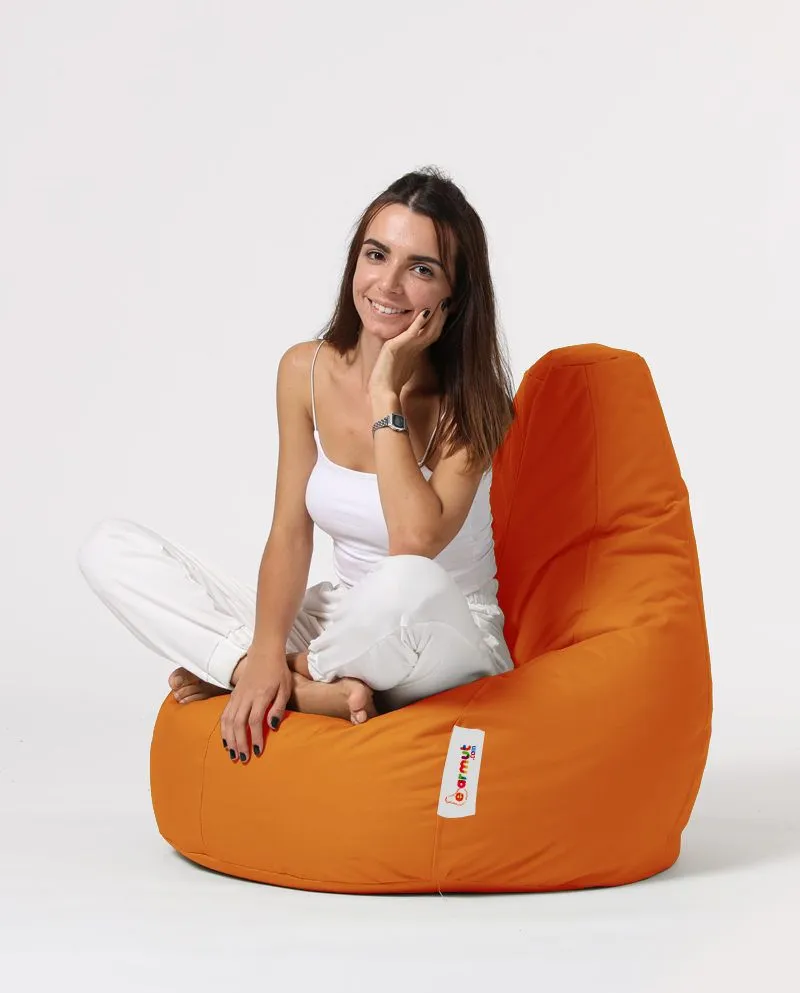 ATELIER DEL SOFA Baštenski lazy bag Drop L, narandžasta
