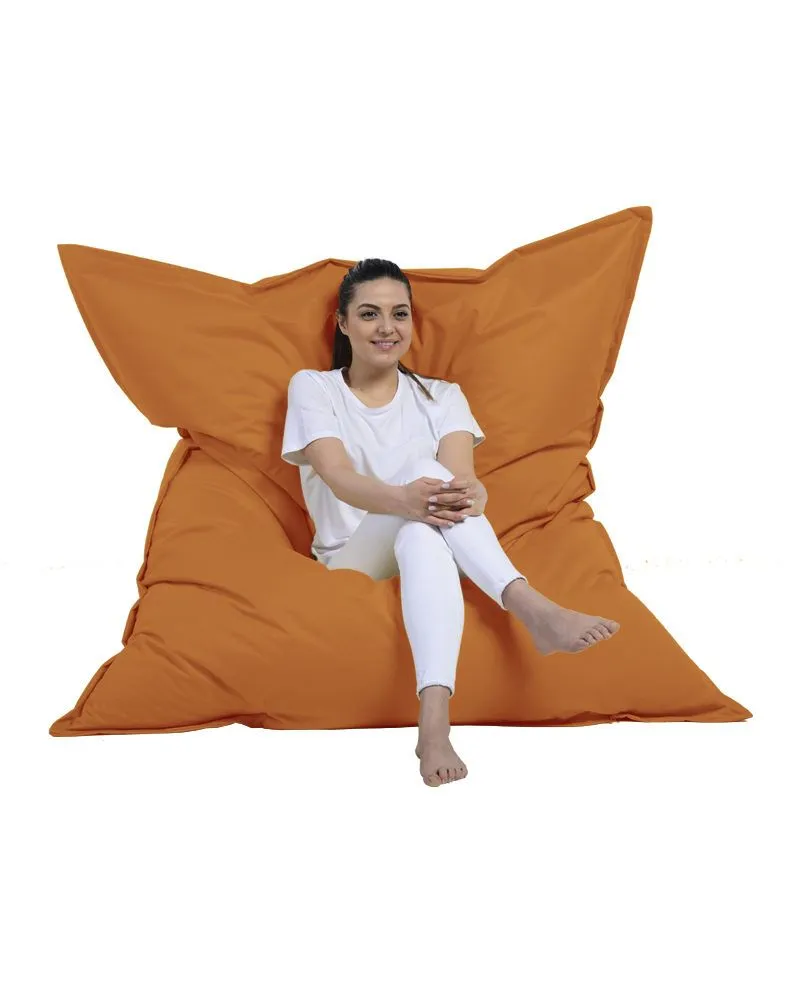 ATELIER DEL SOFA Baštenski lazy bag - jastuk Giant cushion 140x180cm, narandžasta